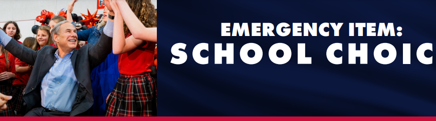 Governor Emergency Item – School Choice